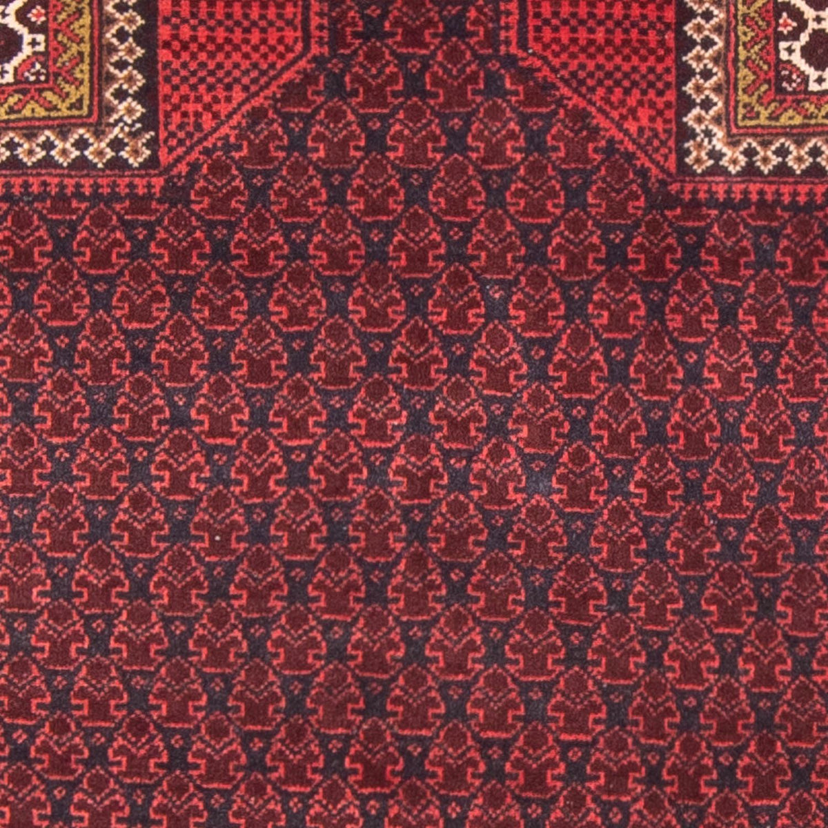 Dywan beludżycki - Dywanik modlitewny - 140 x 91 cm - ciemnoniebieski