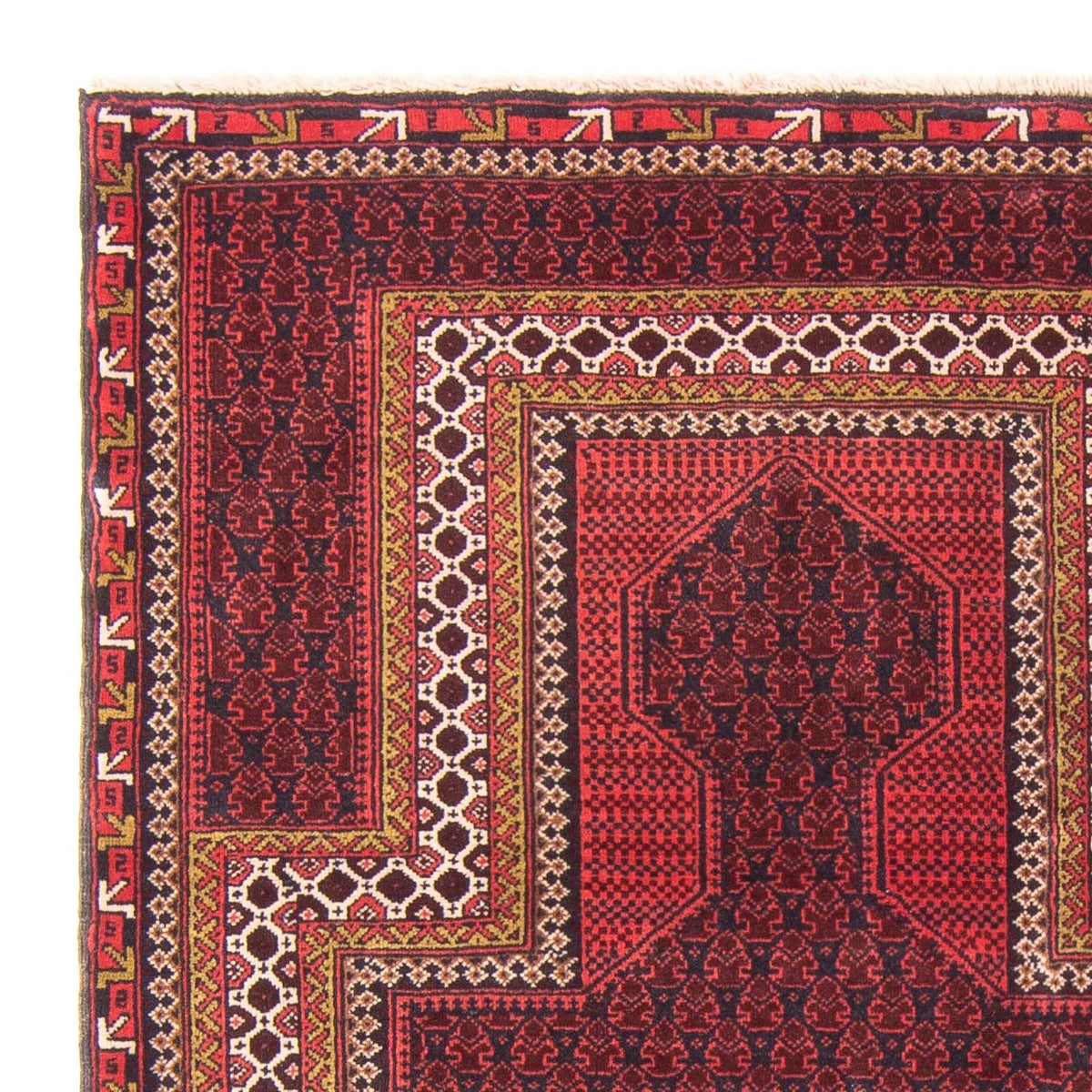 Dywan beludżycki - Dywanik modlitewny - 140 x 91 cm - ciemnoniebieski