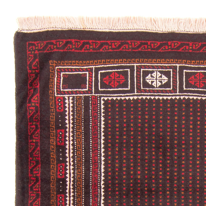 Dywan beludżycki - Dywanik modlitewny - 130 x 86 cm - ciemnoniebieski