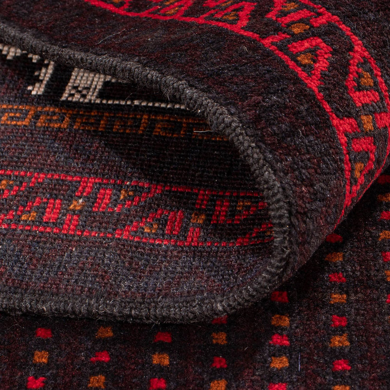 Dywan beludżycki - Dywanik modlitewny - 130 x 86 cm - ciemnoniebieski