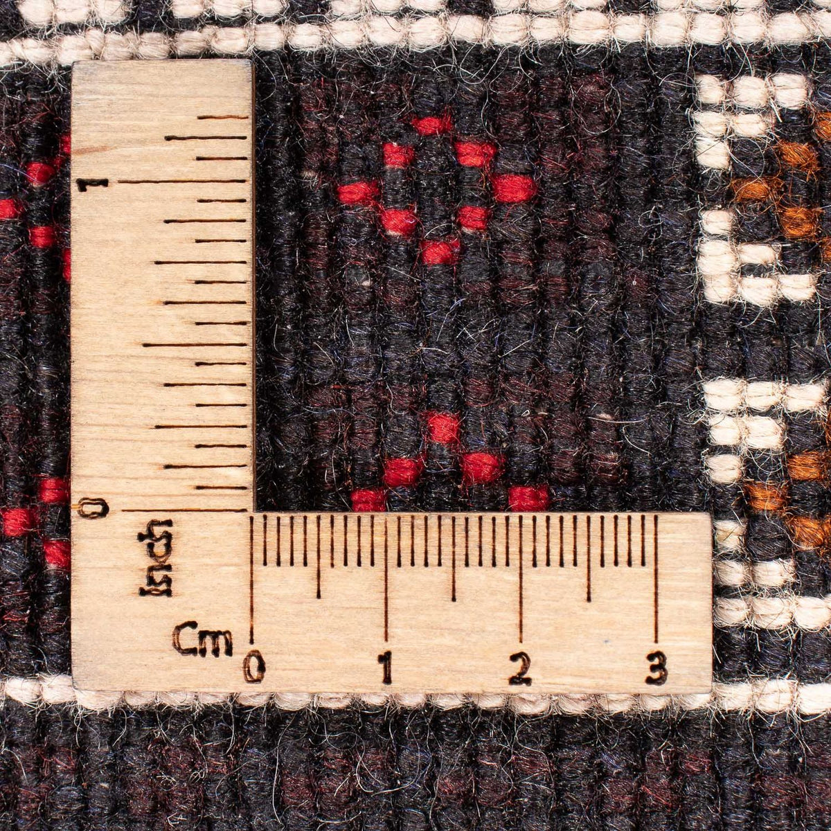 Dywan beludżycki - Dywanik modlitewny - 130 x 86 cm - ciemnoniebieski