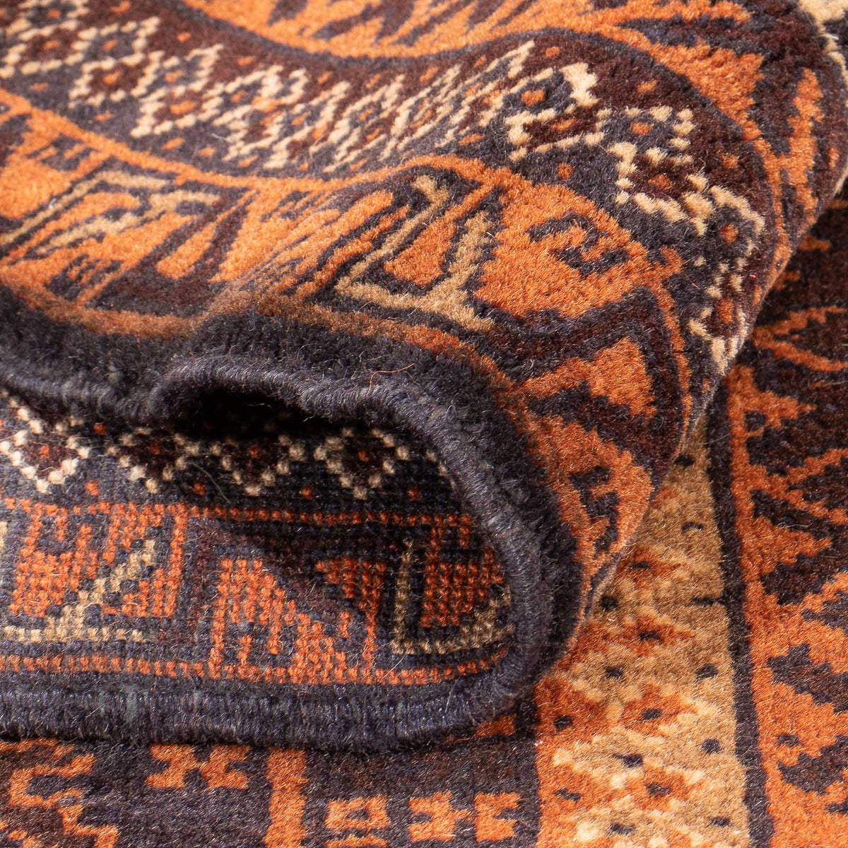 Dywan beludżycki - Dywanik modlitewny - 147 x 91 cm - ciemnoniebieski