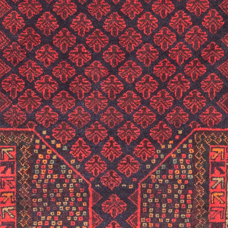 Dywan beludżycki - Dywanik modlitewny - 157 x 90 cm - ciemnoniebieski