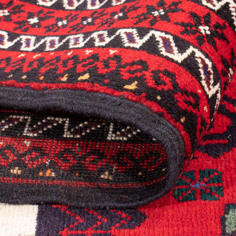 Dywan beludżycki - 145 x 92 cm - czerwony