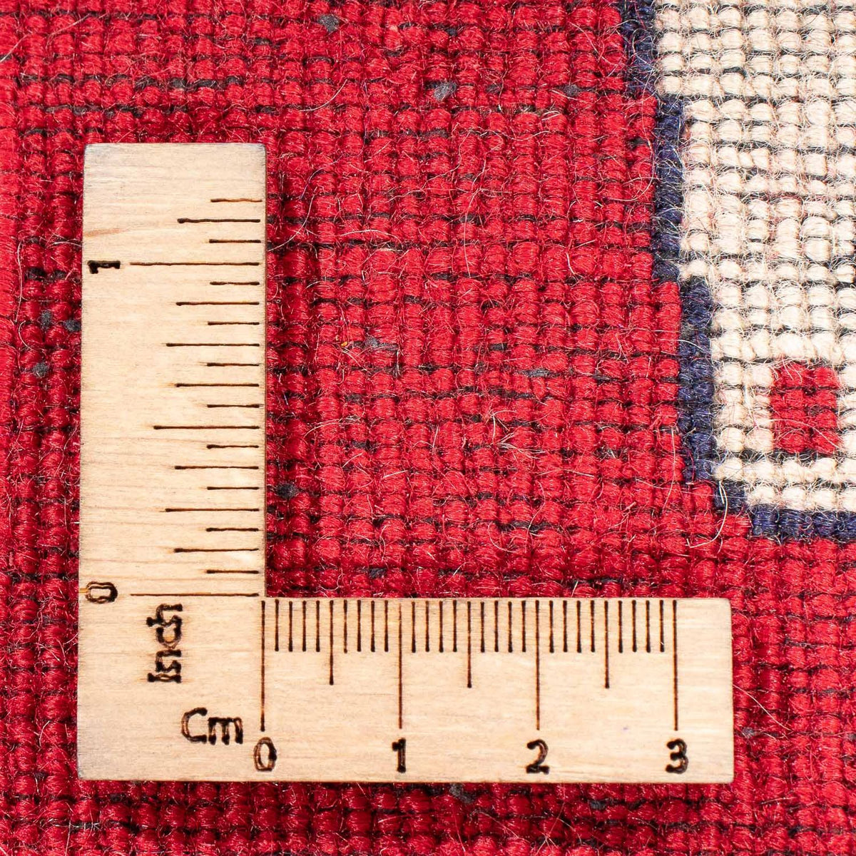 Dywan beludżycki - 138 x 89 cm - czerwony