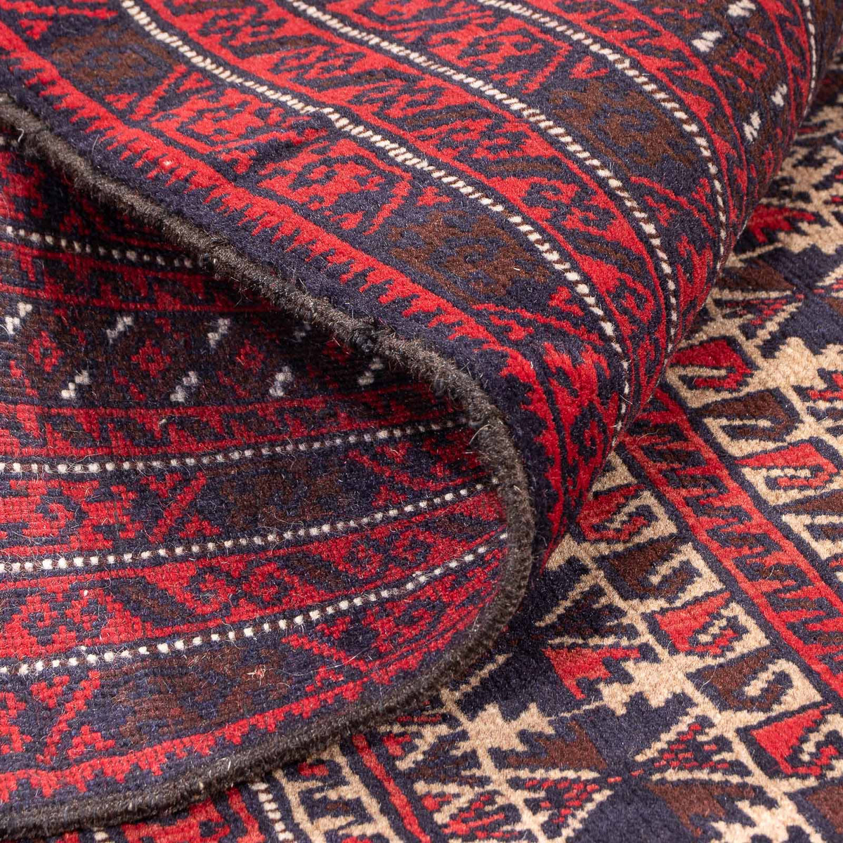 Dywan beludżycki - Dywanik modlitewny - 135 x 90 cm - beżowy