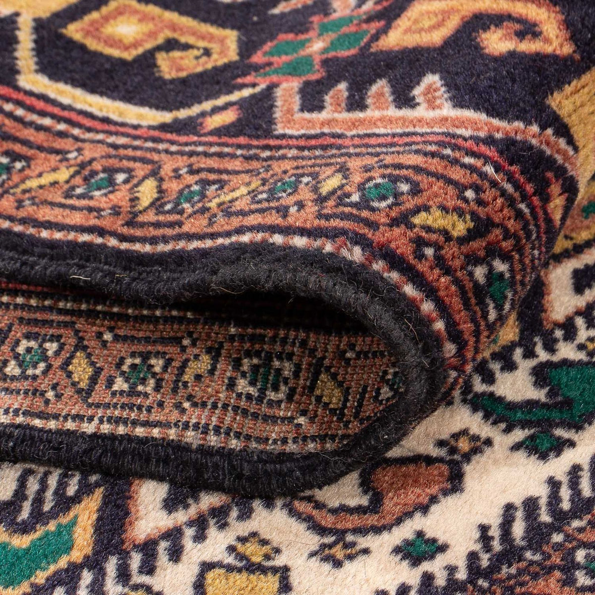 Dywan beludżycki - Dywanik modlitewny - 126 x 82 cm - wielokolorowy