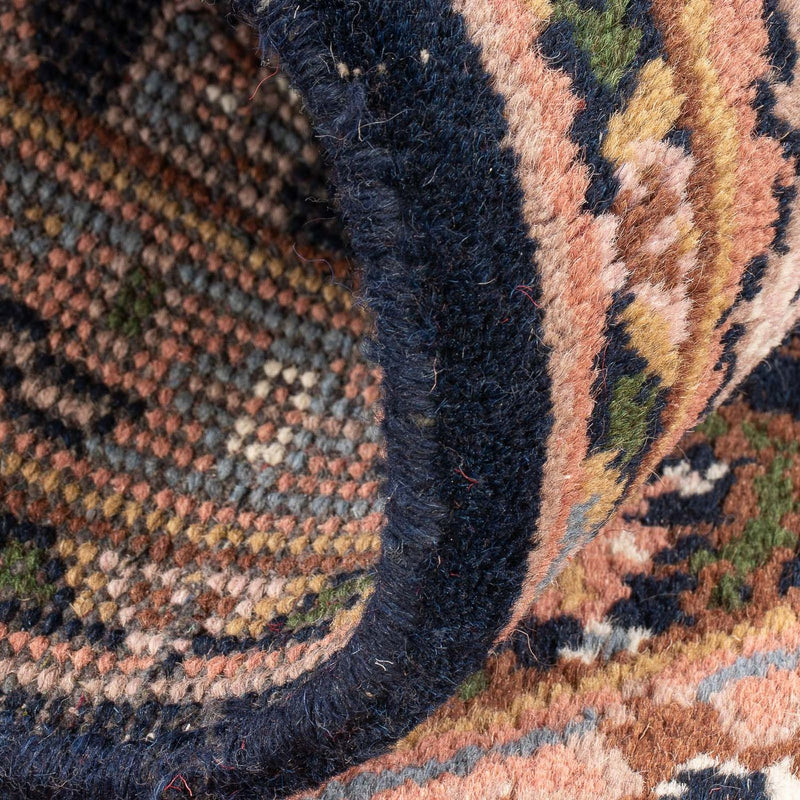 Dywan orientalny - 160 x 90 cm - ciemnoniebieski