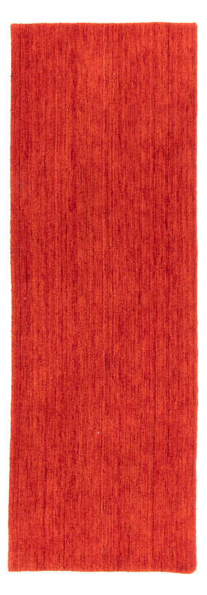 Biegacz Dywan Gabbeh - Miękki - 256 x 86 cm - rdza