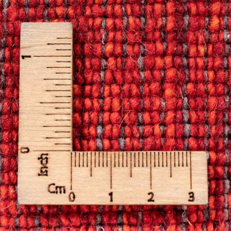 Biegacz Dywan Gabbeh - Miękki - 256 x 86 cm - rdza