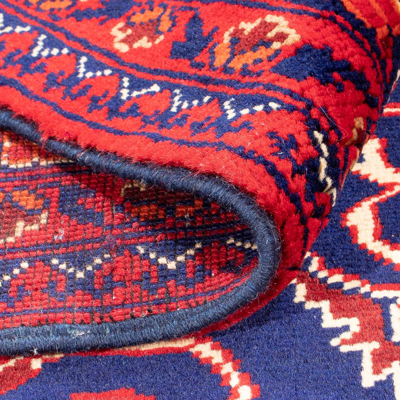 Dywan afgański - 355 x 256 cm - czerwony