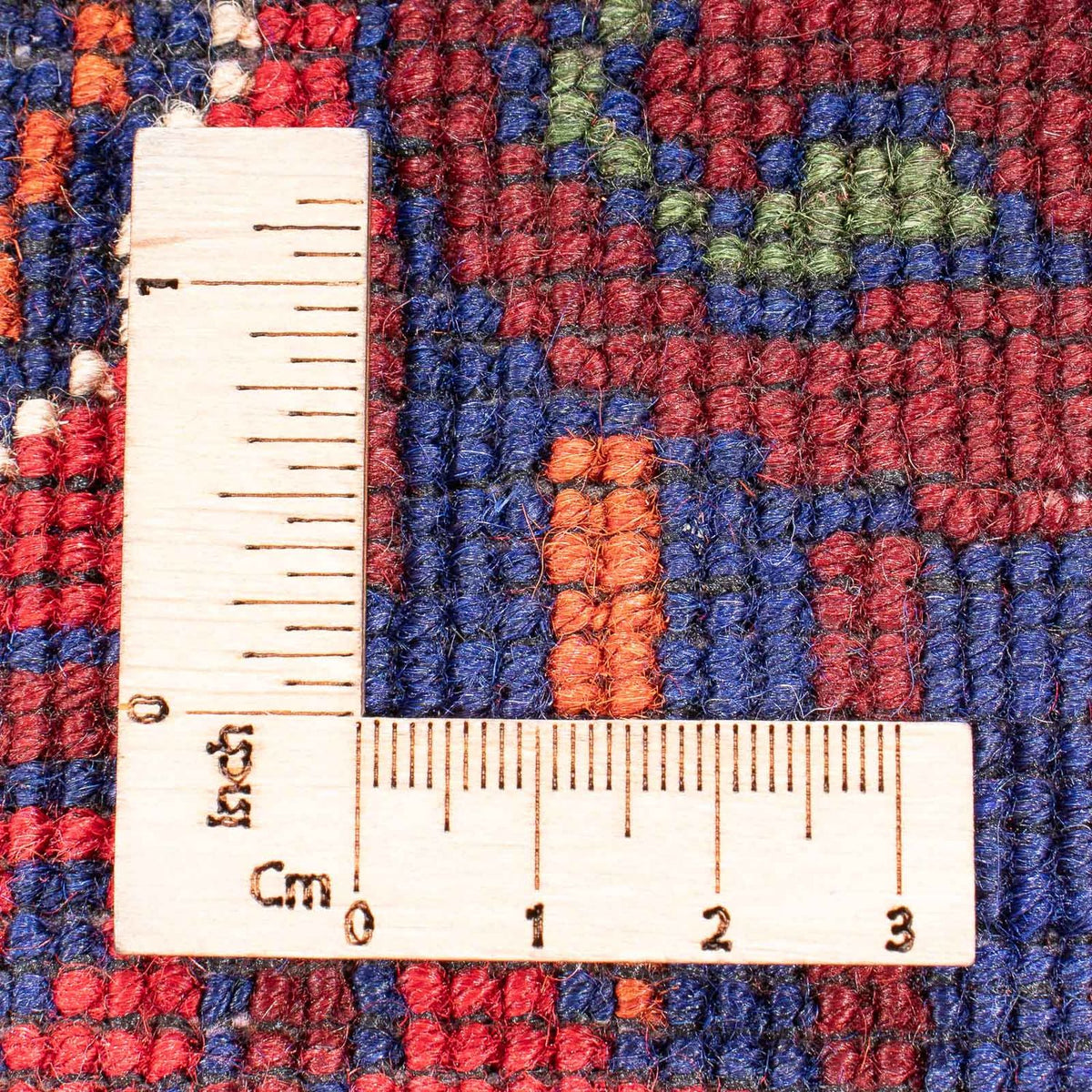 Dywan afgański - 355 x 256 cm - czerwony