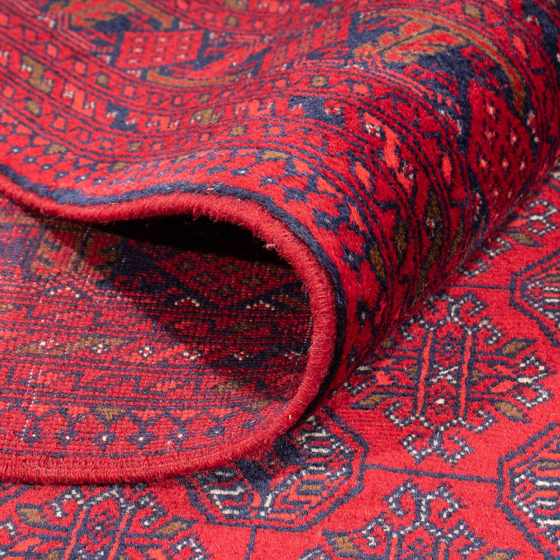 Afgański dywan - Bukhara - 340 x 240 cm - czerwony