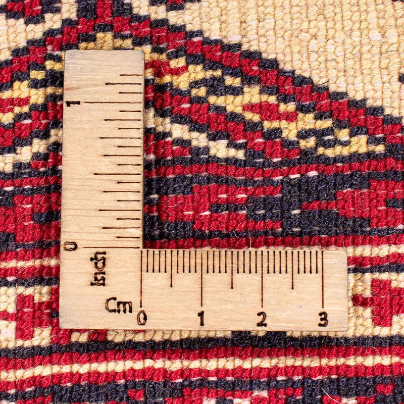 Dywan turkmeński - 176 x 128 cm - beżowy