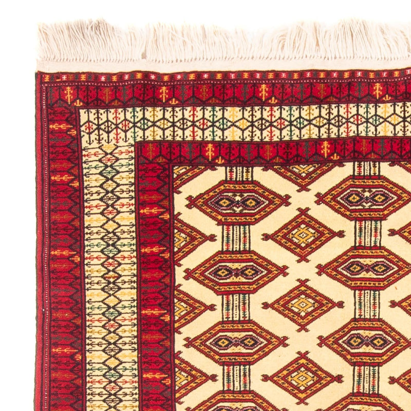 Dywan turkmeński - 167 x 120 cm - beżowy