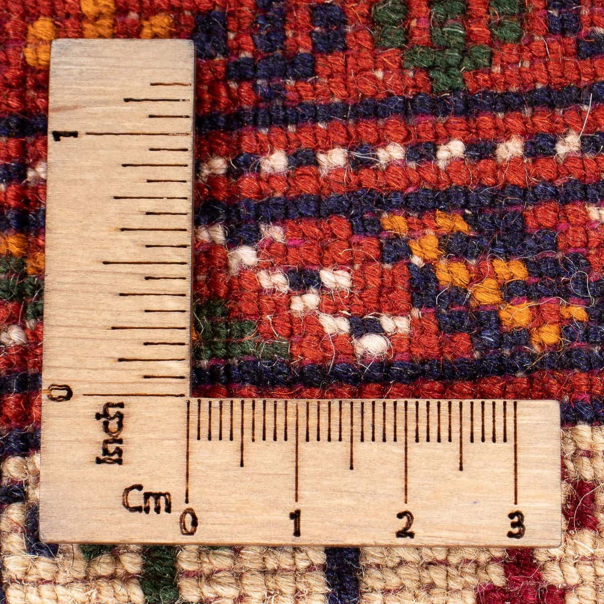 Biegacz Dywan turkmeński - 185 x 85 cm - beżowy