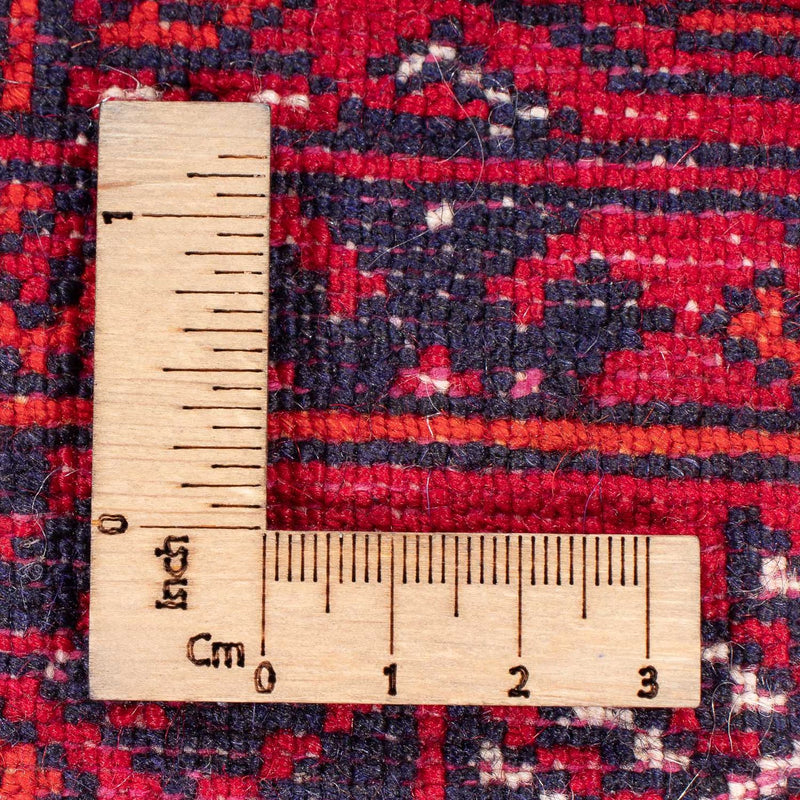 Biegacz Dywan afgański - 258 x 85 cm - czerwony