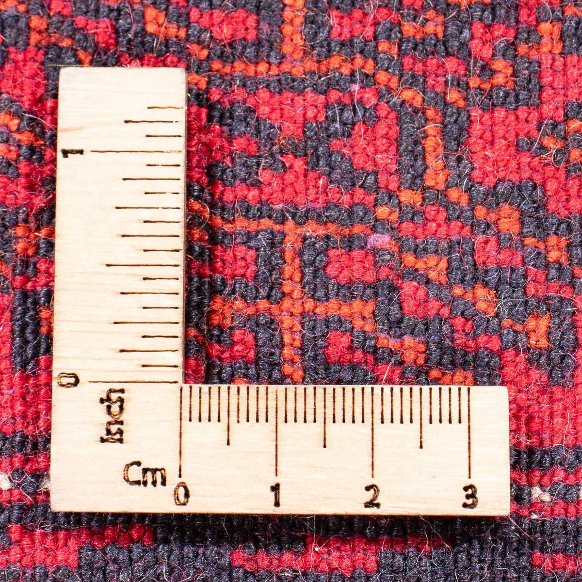 Biegacz Afgański dywan - Bukhara - 377 x 90 cm - czerwony