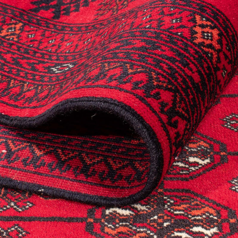 Afgański dywan - Bukhara - 282 x 200 cm - czerwony