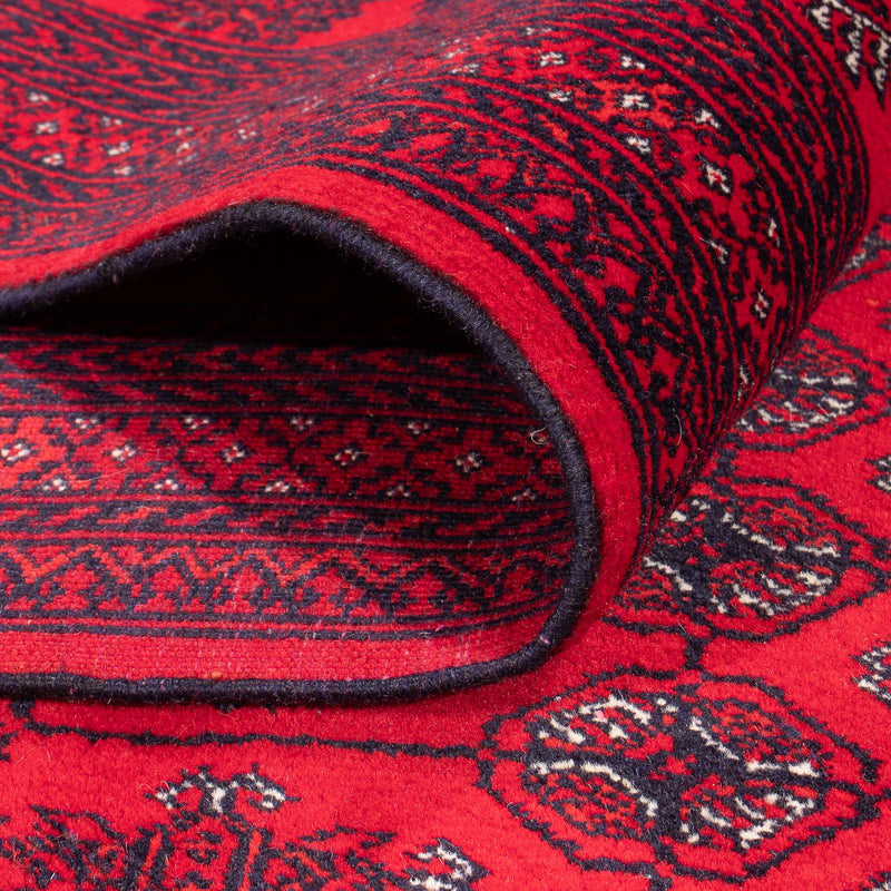 Afgański dywan - Bukhara - 292 x 200 cm - czerwony