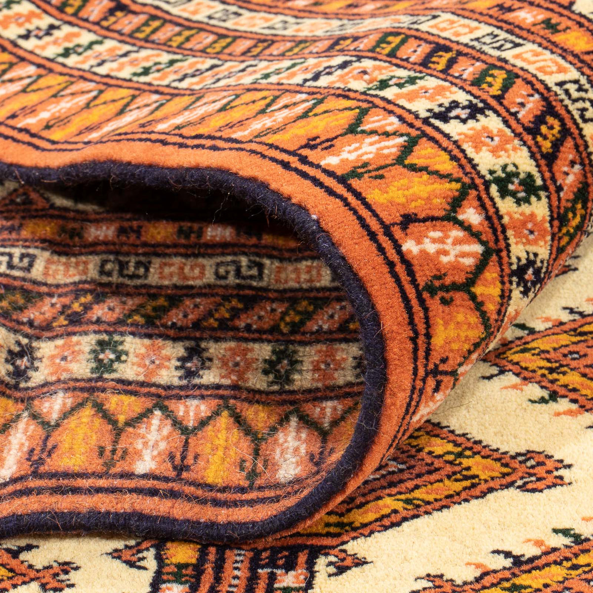 Dywan turkmeński - 300 x 200 cm - beżowy