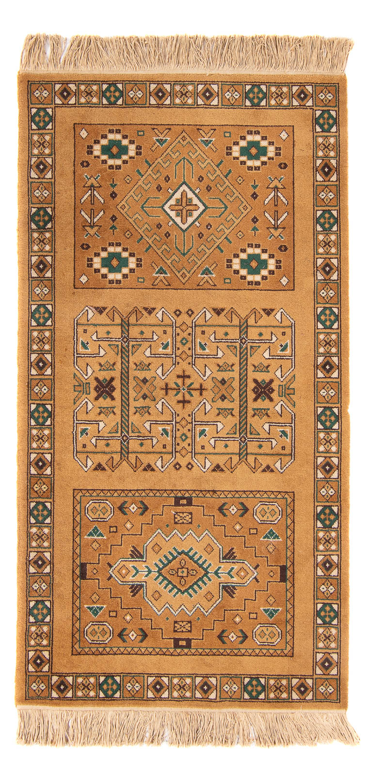 Dywan orientalny - 155 x 80 cm - wielokolorowy