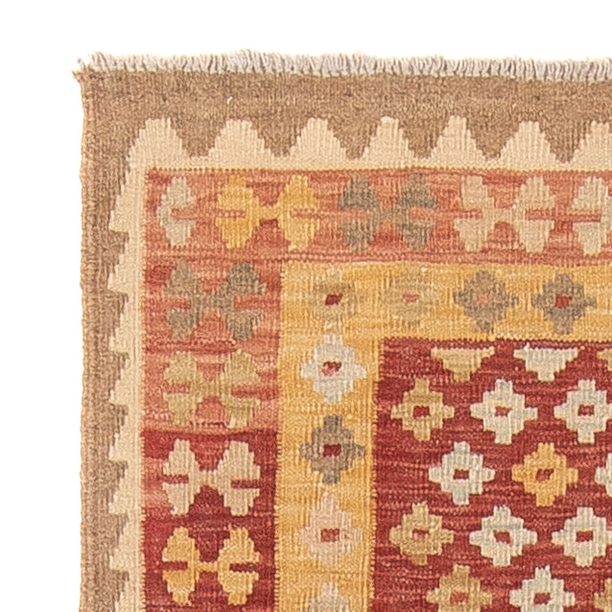 Biegacz Dywan Kelim - Splash - 197 x 71 cm - wielokolorowy