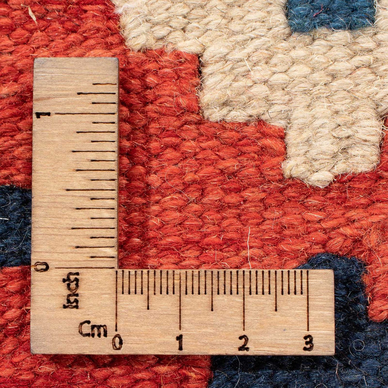 Dywan Kelim - Orientalny - 97 x 66 cm - czerwony