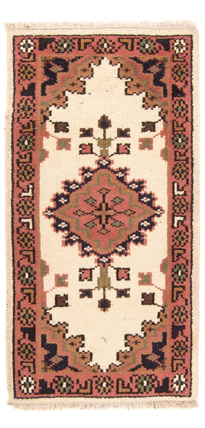 Orientalny dywan - Indus - 120 x 60 cm - beżowy