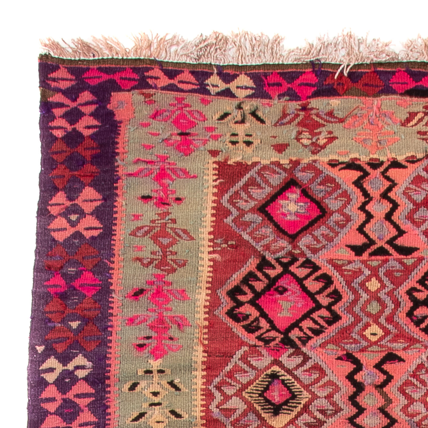 Stary kilim Dywan 374x129cm