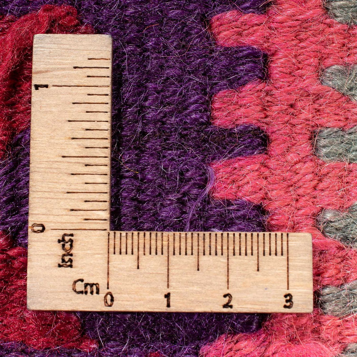 Biegacz Dywan Kelim - Stary - 374 x 129 cm - wielokolorowy