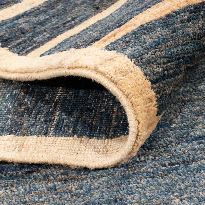 Dywan Ziegler - Modern kwadratowy  - 215 x 197 cm - niebieski