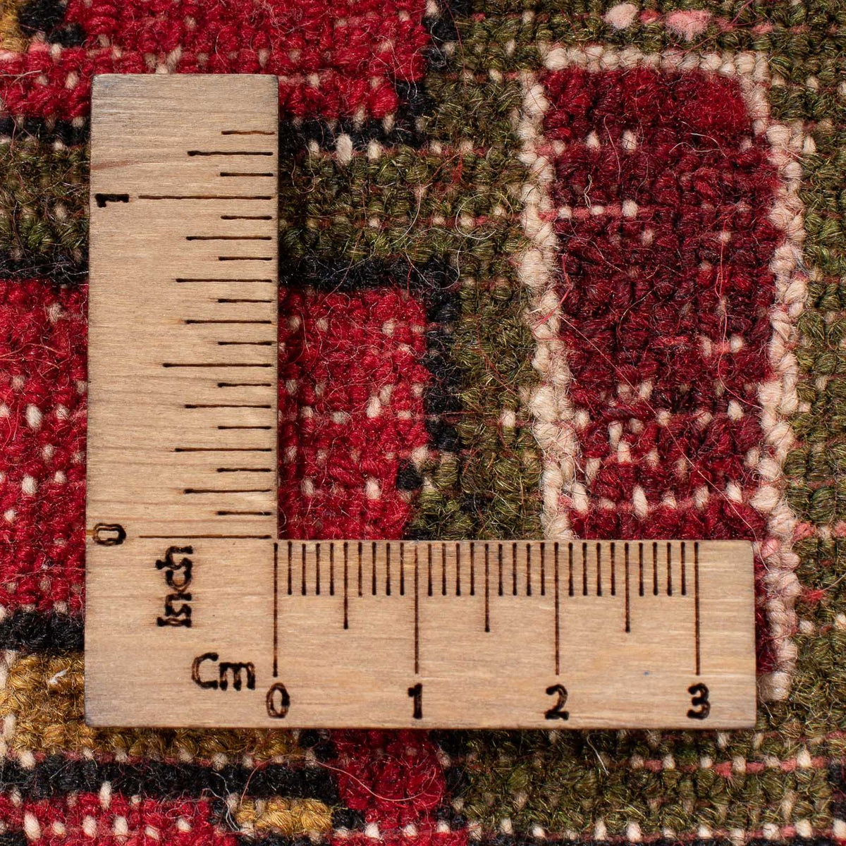 Perski dywan - Nomadyczny - 255 x 150 cm - czerwony