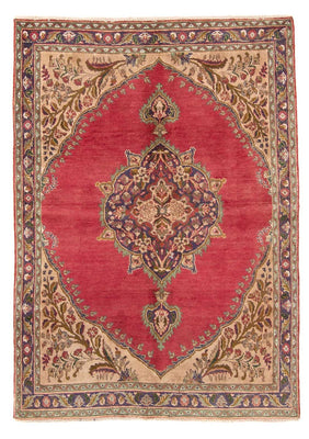 Dywan perski - Tabriz - 203 x 145 cm - czerwony