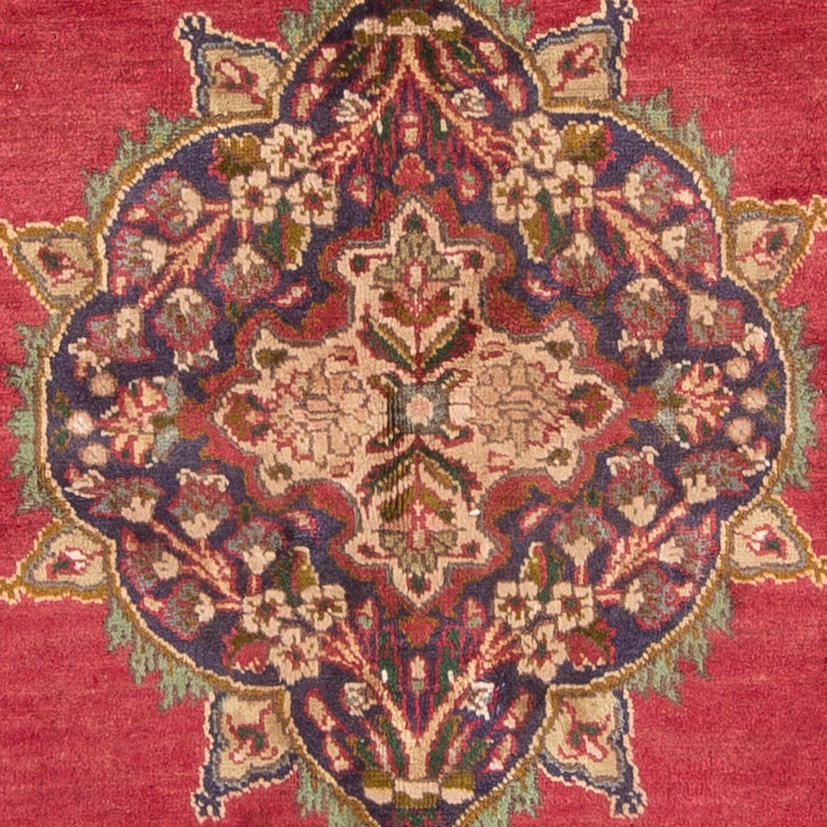 Dywan perski - Tabriz - 203 x 145 cm - czerwony