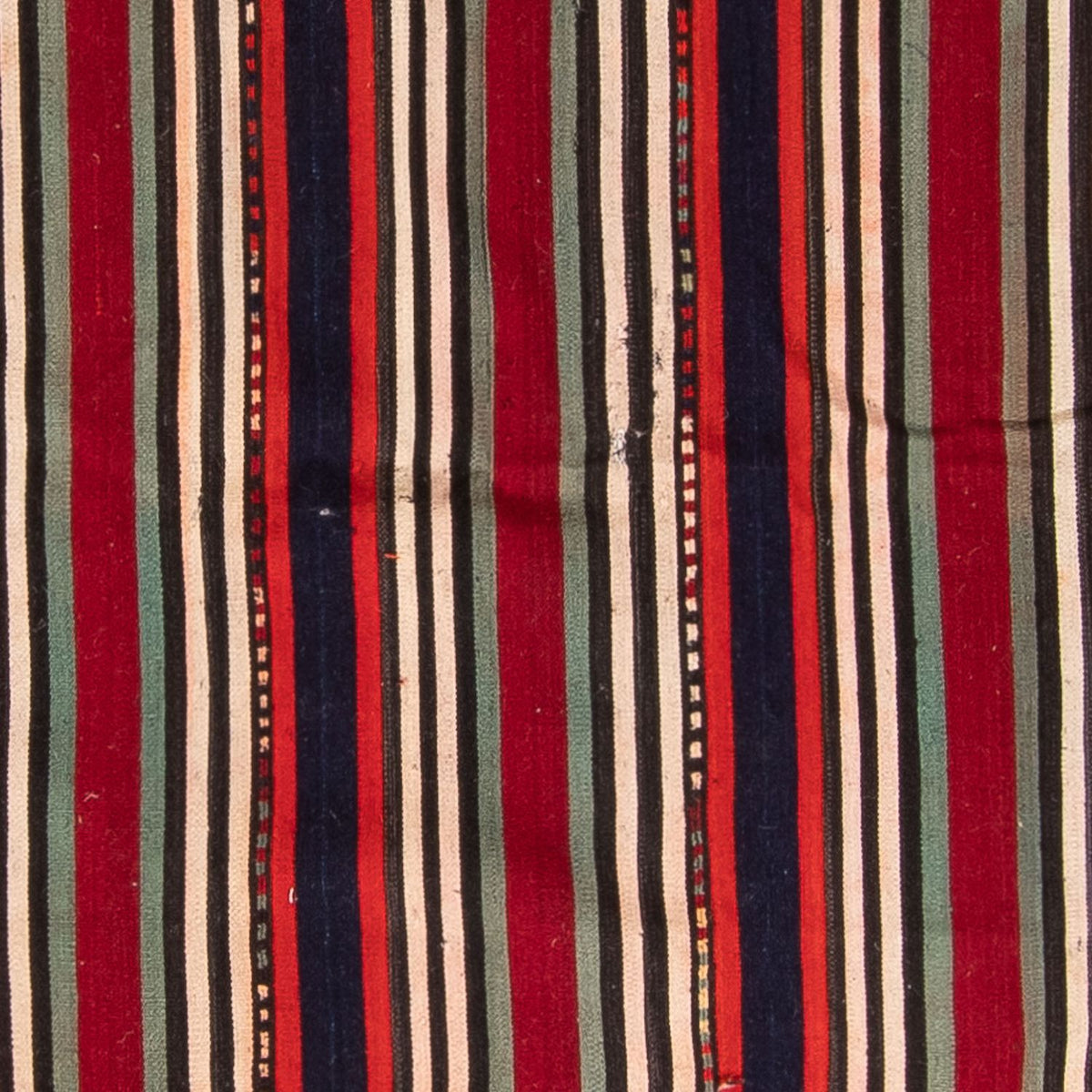 Dywan Kelim - Stary - 230 x 200 cm - wielokolorowy