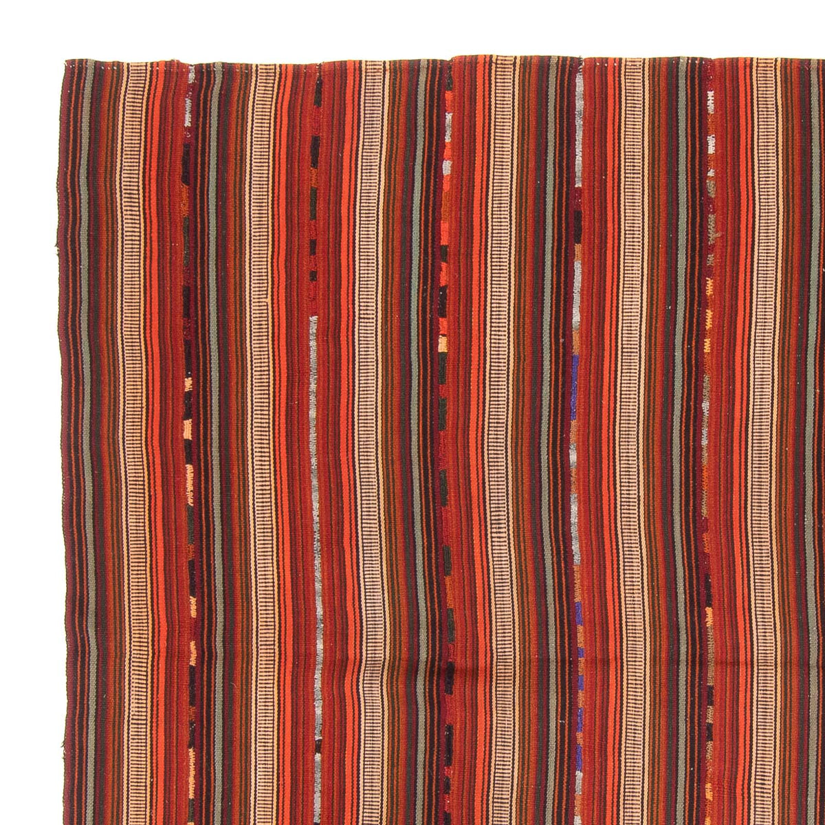 Dywan Kelim - Stary kwadratowy  - 182 x 180 cm - wielokolorowy