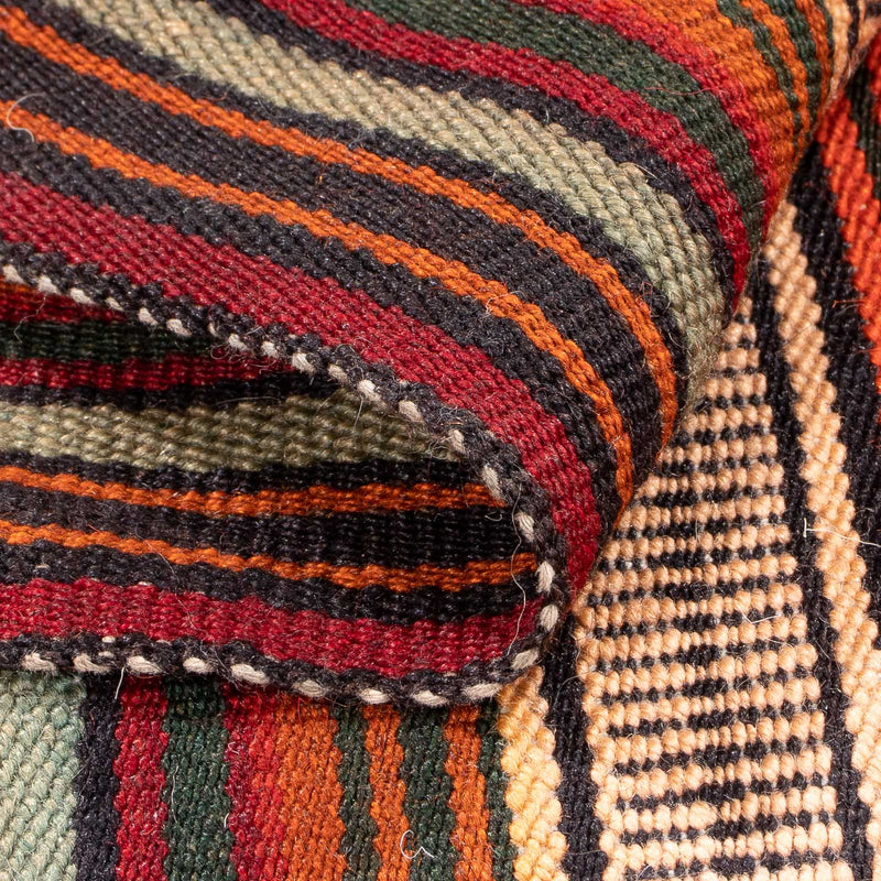 Dywan Kelim - Stary kwadratowy  - 182 x 180 cm - wielokolorowy