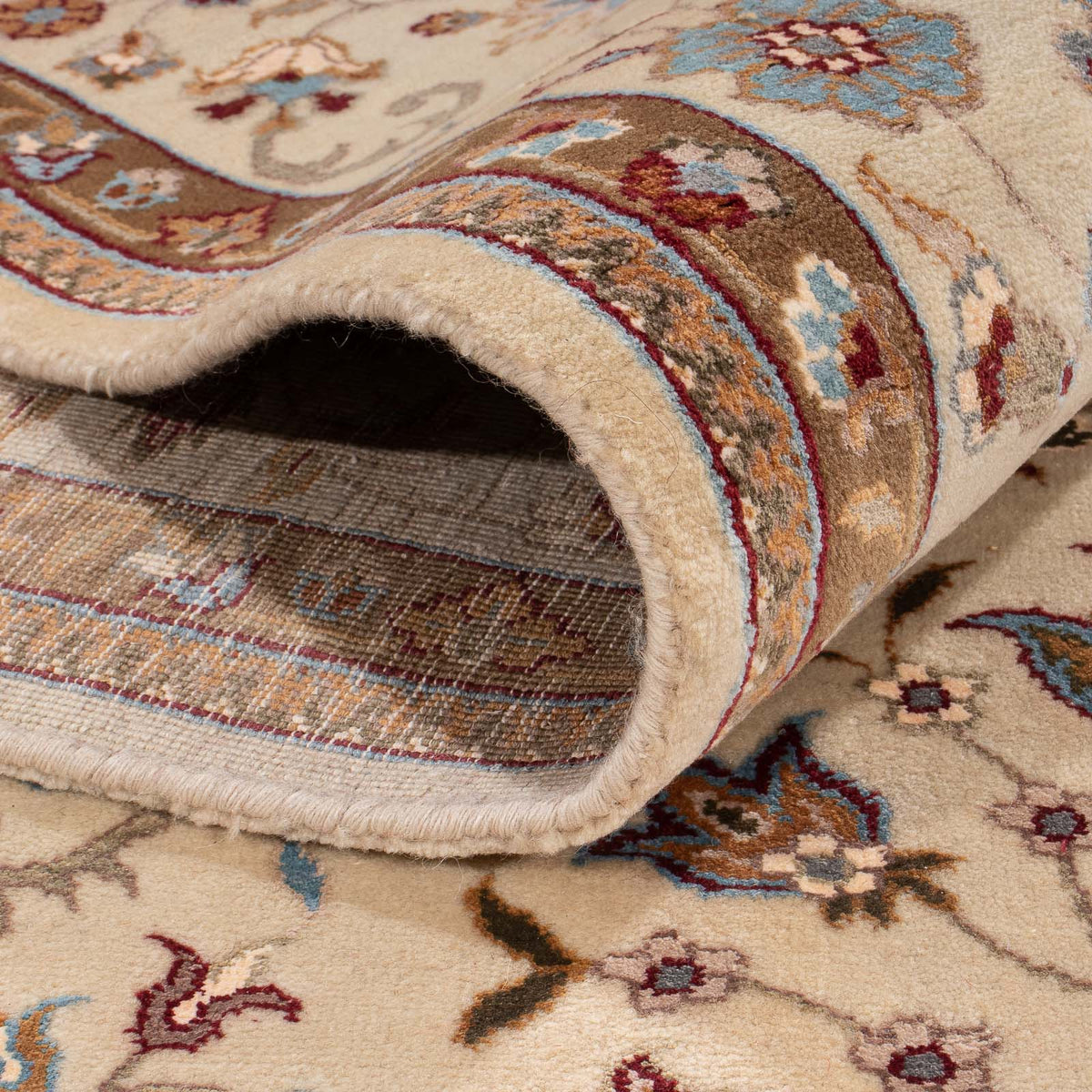 Designerski dywan - 300 x 194 cm - beżowy