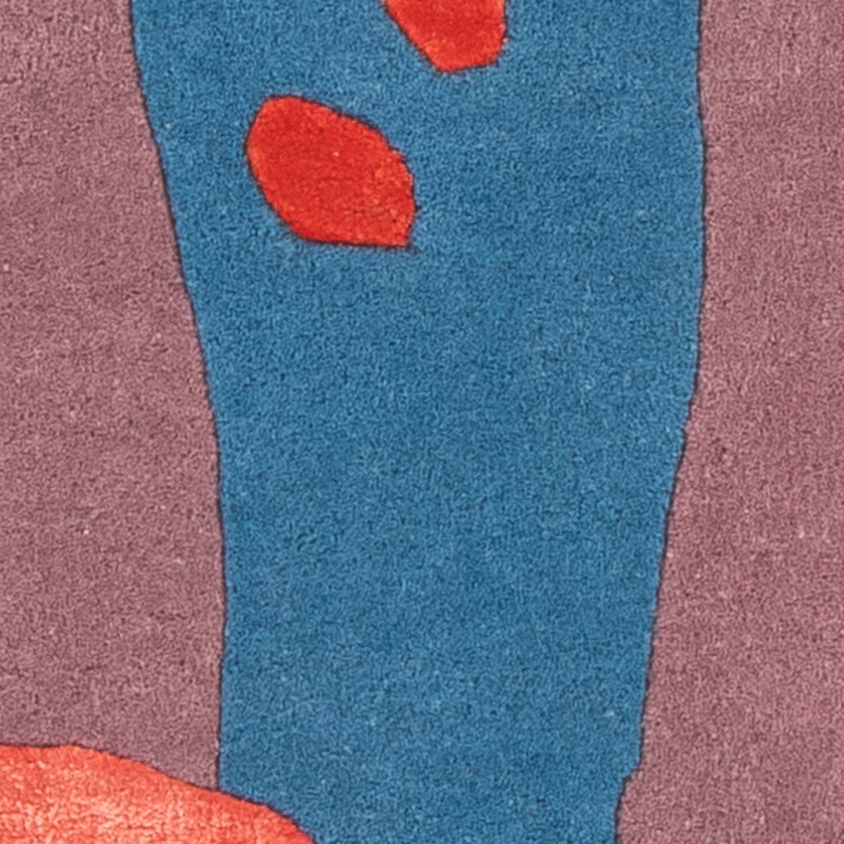 Designerski dywan - 90 x 60 cm - wielokolorowy