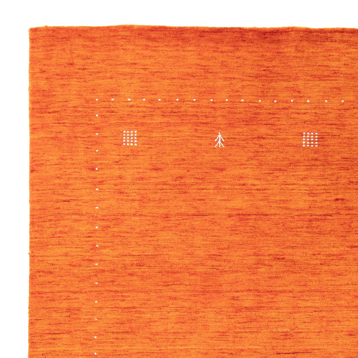 Dywan Gabbeh - Miękki - 240 x 170 cm - terakota