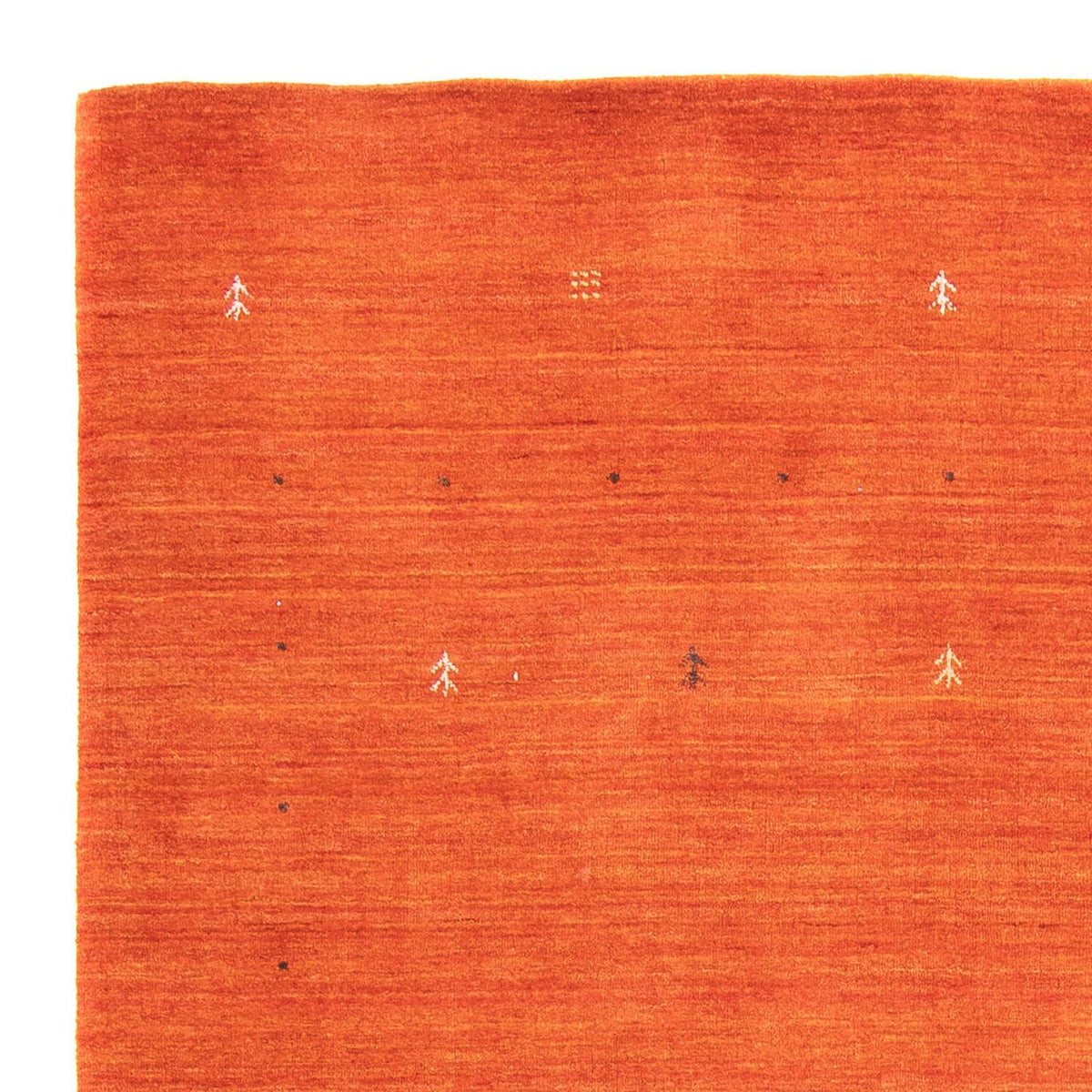 Dywan Gabbeh - Miękki - 243 x 171 cm - terakota