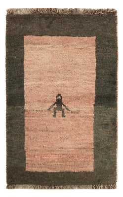 Dywan Gabbeh - perski - 82 x 56 cm - beżowy