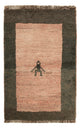 Gabbeh perski Dywan 82x56cm - Dywan wełniany
