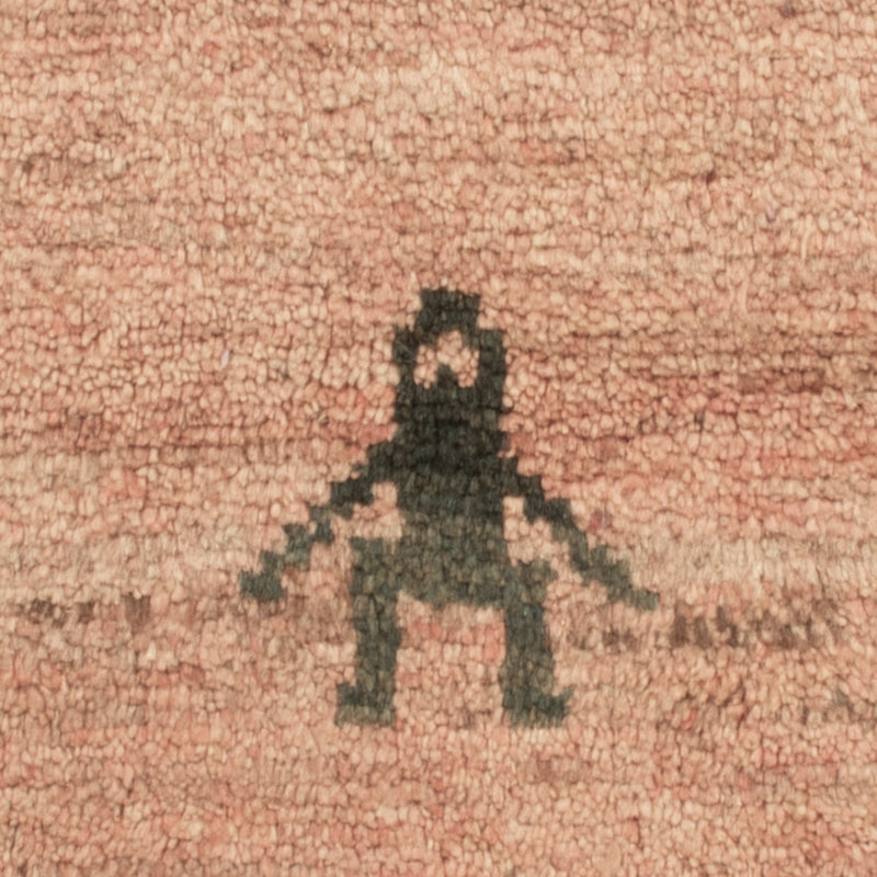 Dywan Gabbeh - perski - 82 x 56 cm - beżowy