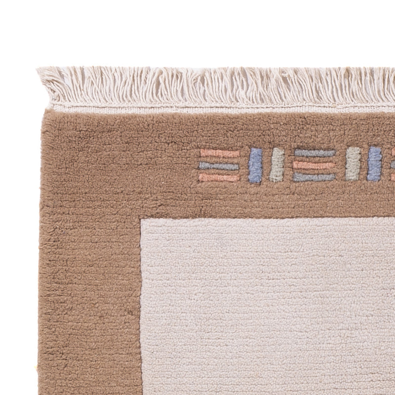 Dywan z Nepalu - 160 x 90 cm - kremowy