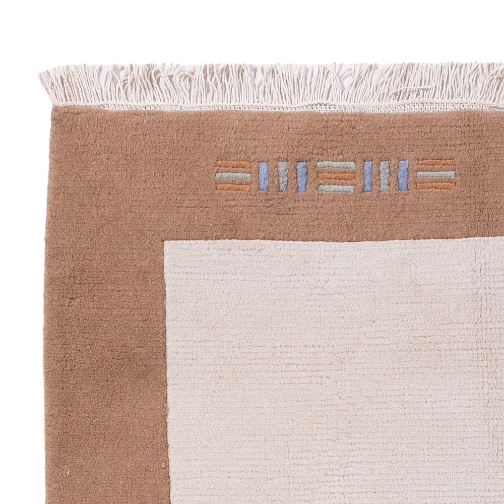 Dywan z Nepalu - 180 x 120 cm - kremowy