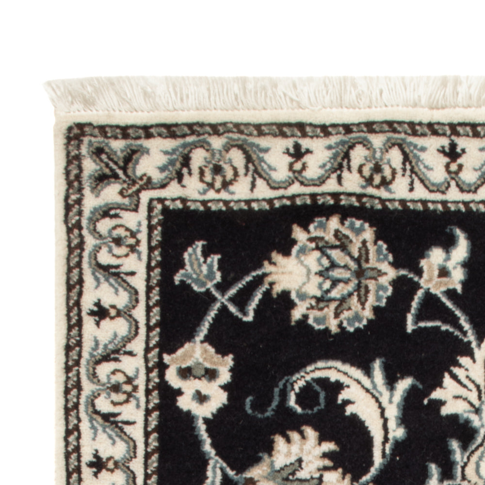 Dywan perski - Nain - 130 x 70 cm - ciemnoniebieski