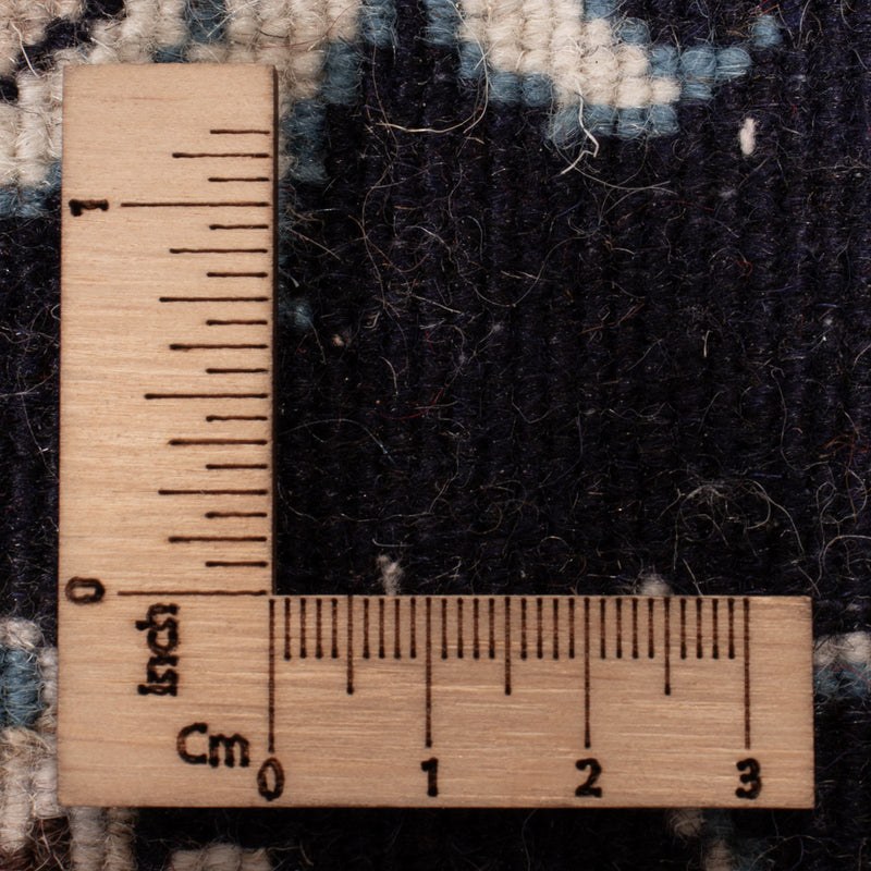 Dywan perski - Nain - 130 x 70 cm - ciemnoniebieski