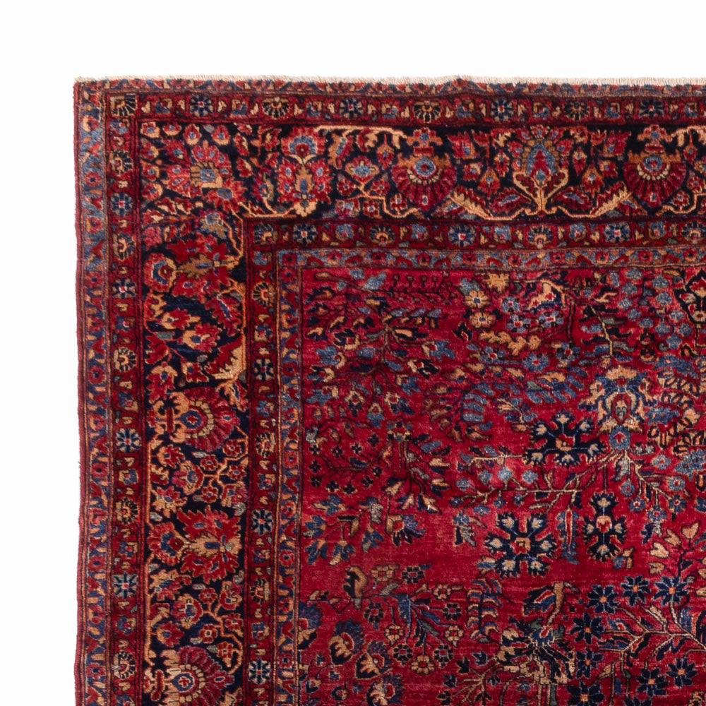 Dywan perski - Klasyczny - Milvia - 360 x 270 cm - ciemna czerwień